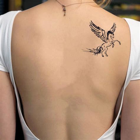 Pin By Andrea Mccoy Evans On Temporary Tattoos Pegasus Tattoo Tattoos Fake Tattoos
