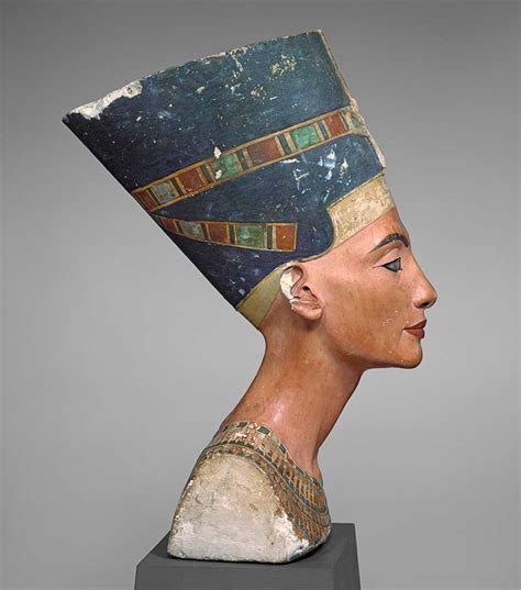 The Egyptian Icon In Berlin The Bust Of Queen Nefertiti Dailyart Magazine