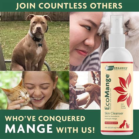 Buy Ecomange Mange Relief For Dogs And Cats 8 Oz Cat And Dog Itch Relief
