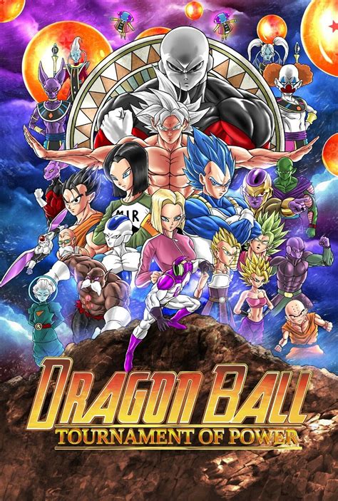Dragon Ball Super Tournament Of Power Poster Goku Vegeta Jiren New Usa Ubicaciondepersonas