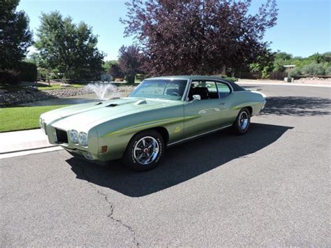 1970 Pontiac Gto Green On Green For Sale In Fleming Island Florida
