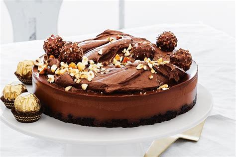 The cake layers are truly delicate so i recommend allowing the layers to cool completely and even set overnight. Ferrero Rocher chocolate mousse cake - Recipes - delicious ...