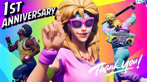 Fortnite Dance Music Video Our 1st Anniversary Youtube