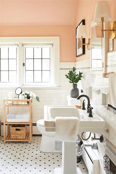 Brighten Up Any Room With A Flattering Peach Paint Color Peach Paint