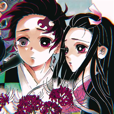 Anime Icons — Nezuko Colored Manga Icons ★彡 Anime Anime Demon Cute