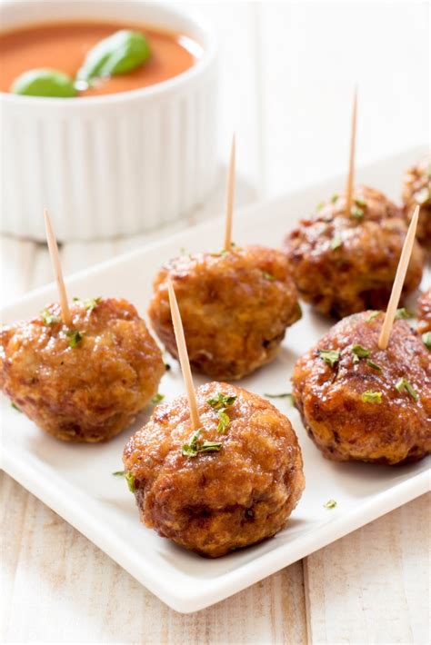 Fiesta Meatballs With Ancho Dipping Sauce Angostura