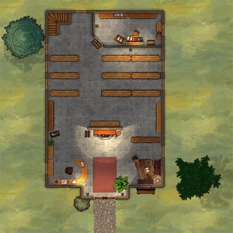 The Elven Library 20x20 Dndmaps Fantasy Map Map Pictures
