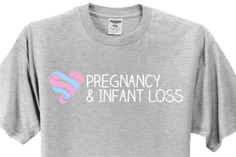 Pregnancy And Infant Loss Heart T Shirt Etsy