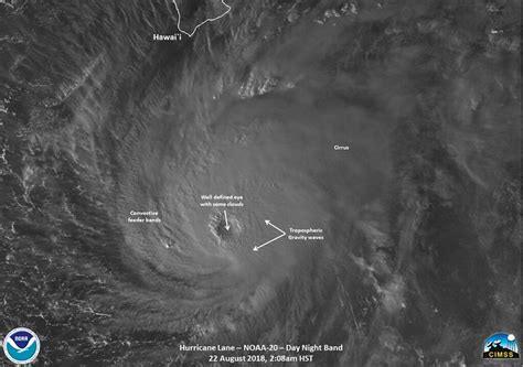 Nasa Noaas Suomi Npp Satellite Views Category 5 Hurricane Lane A