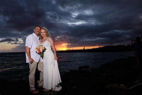 Hawaii Sunset Weddings Ala Wai Sunset