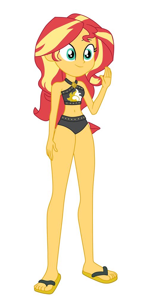 Swimsuit Sunset Shimmer No Skirt By Gmaplay On Deviantart