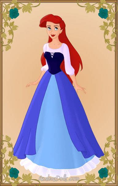 Ariel Blue Dress 2 By Monsterhighlover3 On Deviantart Disney Dresses