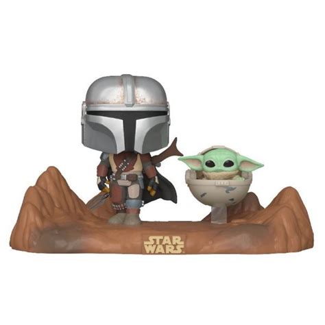 Star Wars The Mandalorian And Baby Yoda Set Funko Pop Figur 390 The