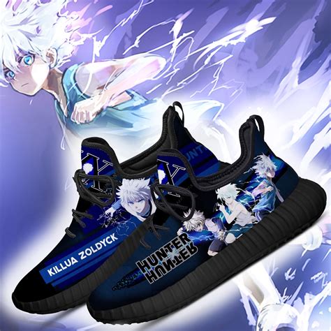 Hunter X Hunter Killua Reze Shoes Custom Hxh Anime