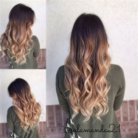 High Contrast Blonde Balayage With Images Pretty