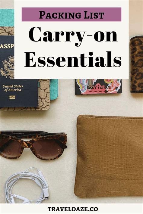 Carry On Essentials How To Pack Your Personal Item Bag For Flights