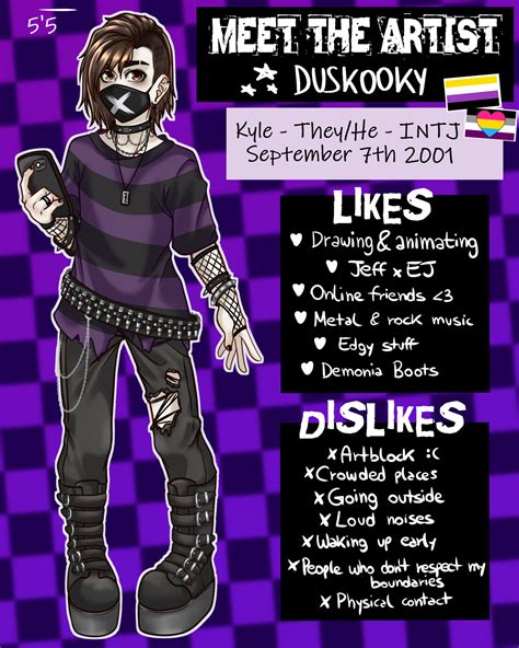 Meet The Artist Duskooky By Duskooky On Deviantart