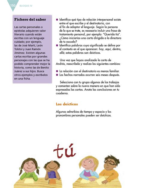 Libro de lectura grado 6° generación primaria Español sexto grado 2017-2018 - Página 150 - Libros de Texto Online