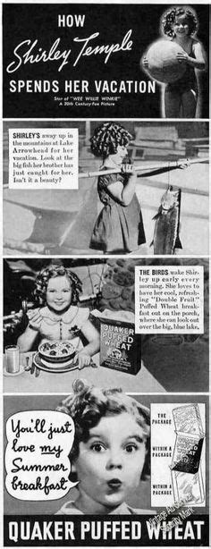 By this time, lord & thomas had been transformed from a regional agency into the nation's largest, with offices in chicago, los angeles, san francisco. Shirley temple advertising | Vintage ads, Old ...