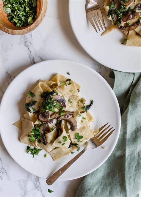 Truffle Mushroom Pasta For Valentine S Day Cooking Therapy