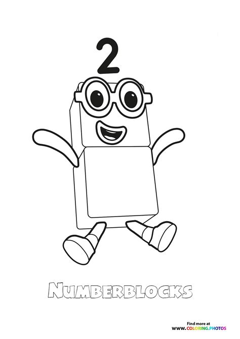 Numberblocks Coloring Pages For Kids 100 Free Print Or Download