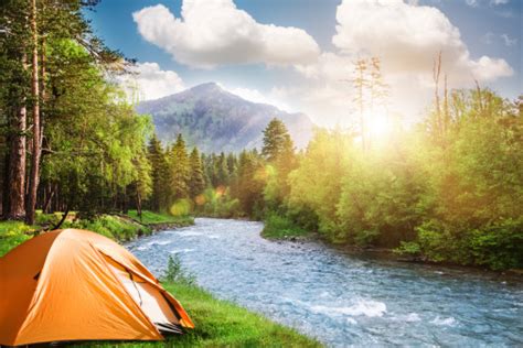 Camping In Mountains Stock Photo Download Image Now Istock
