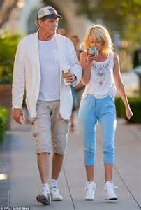 David Hasselhoff 62 And His Girlfriend Hayley Roberts 33 Stop For