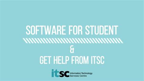 Itsc Orientation Video 2021 Software For Students And Get Help From