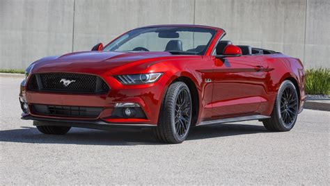 Ruby Red 2016 Ford Mustang Gt Convertible