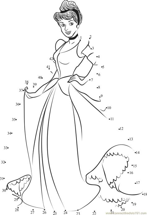 So these princess worksheets can double as a. Most Charming Cinderella dot to dot printable worksheet ...