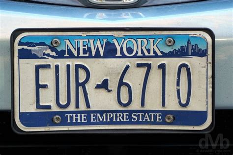 New York Licence Plate Worldwide Destination Photography And Insights