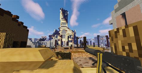 World War Ii At Wesel 1945 Minecraft Map