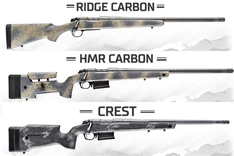 First Look Bergara Carbon Fiber Rifles Crest Hmr And Ridge Recoil