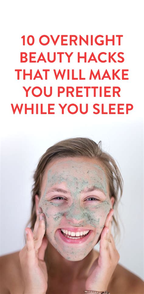 Overnight Beauty Hacks That Will Make You Prettier While You Sleep