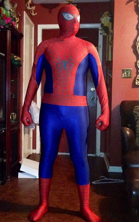 Reviews New 3 D Spandex Lycra Amazing Spiderman 2 Zentai Costume