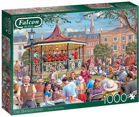Falcon Deluxe The Bandstand Jigsaw Puzzle 1000 Pieces Pdk