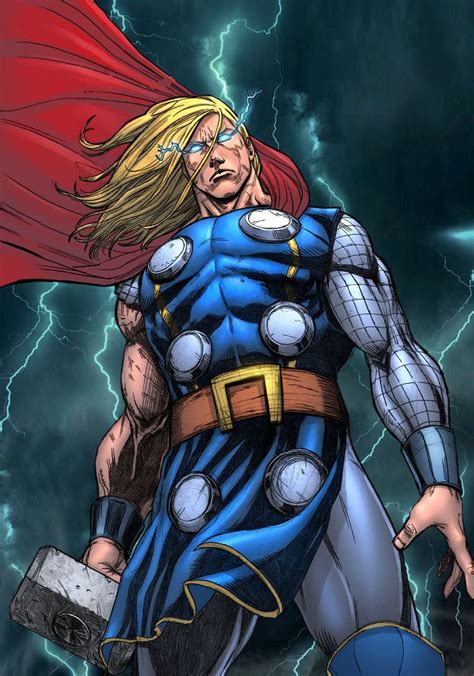 Thor By Siriussteve Steven Oaks Thor Comic Art Thor Art Comic