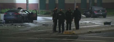 Police Chase Ends In Crash In Gardena 1 Killed Cbs Los Angeles