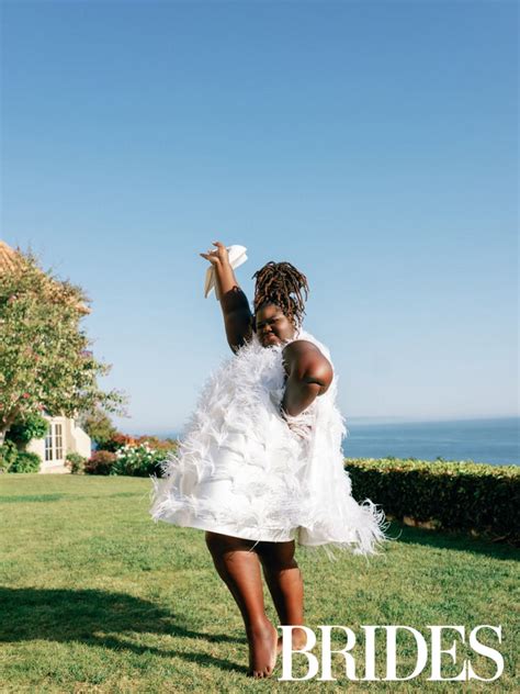 Gabourey Sidibe Talks Wedding Plans For Brides Magazine Popsugar