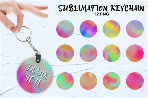 Keychain Design With Swirl Background Graphic By Artnoy · Creative Fabrica