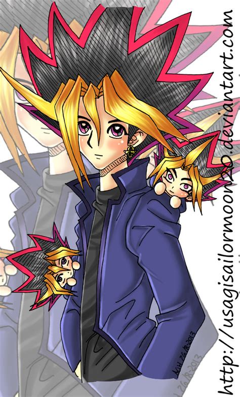 Yugi Motou As An Adult Collab With Val By Usagisailormoon20 On Deviantart