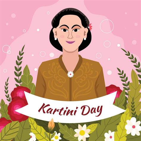 Kartini Day Poster 6143719 Vector Art At Vecteezy