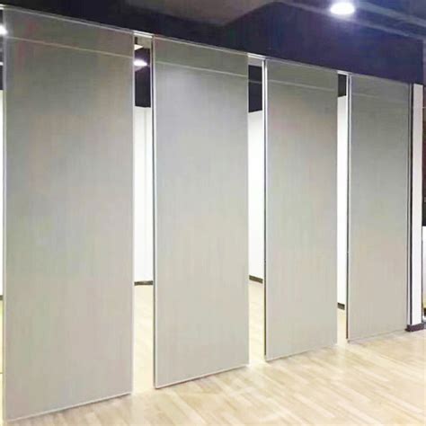 Customized Foldable Operable Sliding Partition Walls Floor To Ceiling