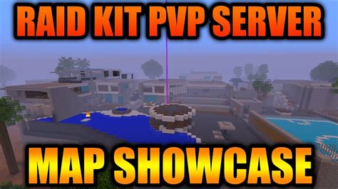 Raid Kit Pvp Server Modded Map Showcase Minecraft Xbox 360oneps3