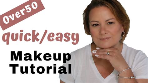 Simple Makeup Look For Everyday Minimal Makeup Look Mature Makeup Grwm Over 50 Youtube