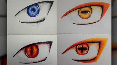 How To Draw Naruto Eyes Draw Bhj