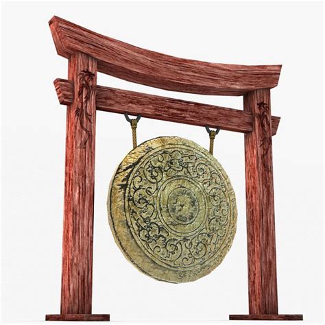 Ancient Gong Asian Inspired Decor Gongs Zen Garden