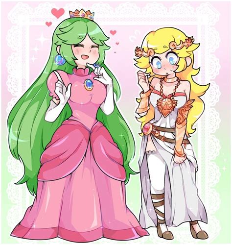 Outfit Swap Of Palutena And Peach Super Smash Brothers Ultimate