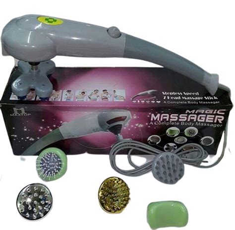 maxtop grey magic massager 7 in1 complete body massager at rs 700 in mumbai