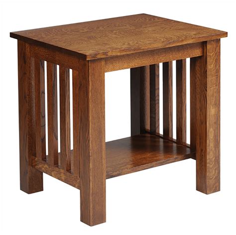 Yt Mission End Table Home Wood Furniture